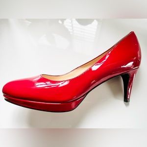 Cole Haan Chelsea Red Leather Pump